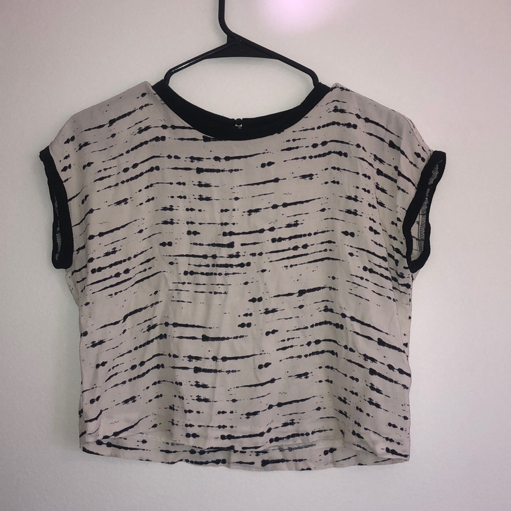 forever 21 cropped shirt